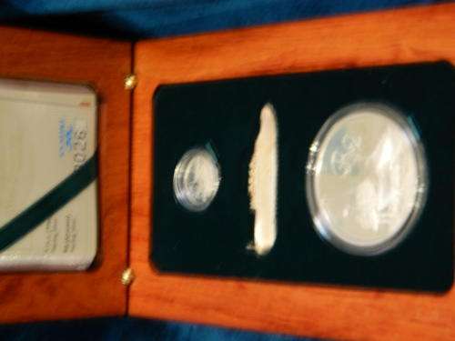 SA MINT SILVER SET - 2010 MARITIME HISTORY ( WOODEN BOX + COA )