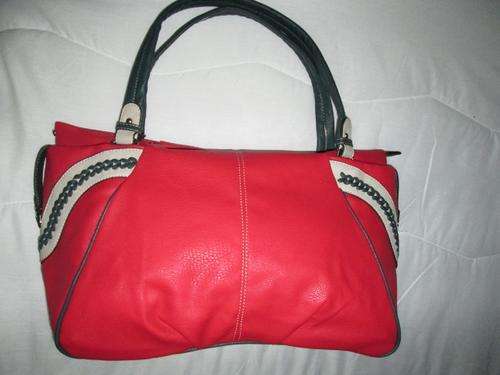 pink genuine leather bag