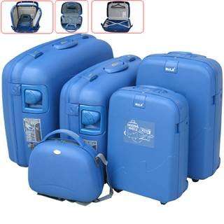 WOW!!!  LUXURY ABS luggage bag/SET(five piece)only green and pink is available