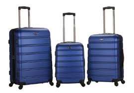 WOW!!!  LUXURY ABS luggage bag/SET(three piece) BLUE ONLY AVAILABLE