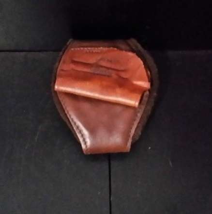 PASCO LEATHER GUN HOLSTER  STAR DK