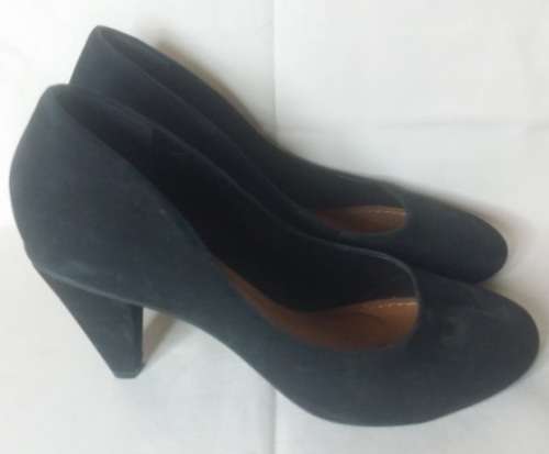 LADIES BLACK CARRANO SHOES BRAZIL SIZE 41 ( 8 )