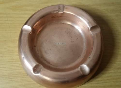 VERY HEAVY VINTAGE ASHTRAY
