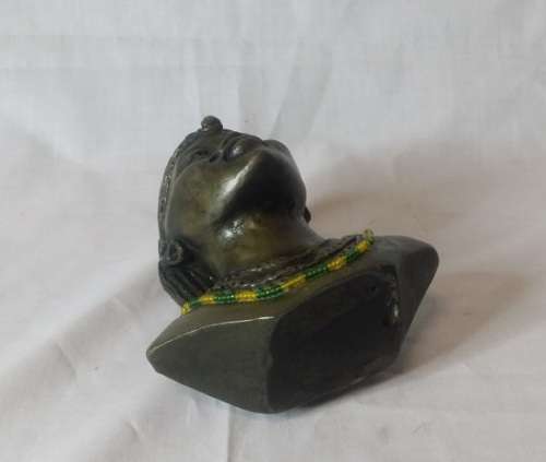 TOP QUALITY  RESIN AFRICAN FIGURINE BUST