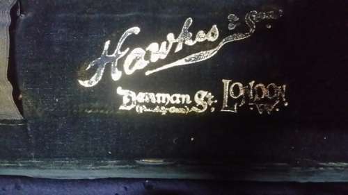 MUSICAL INSTRUMENT HAWKES  & SON LONDON " BASSOON " ?? FLUTE ??