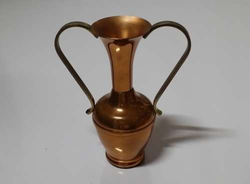 A COPPER VASE