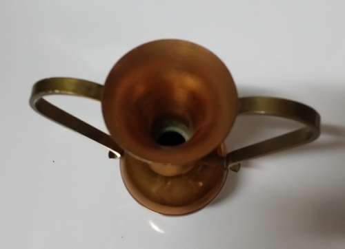 A COPPER VASE