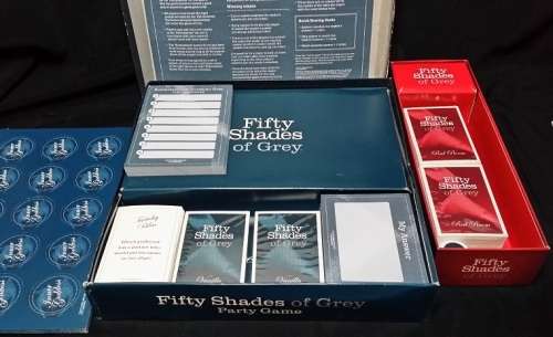 FIFTY SHADES OF GREY PARTY GAME PLUS RED ROOM EXPANSION PACK