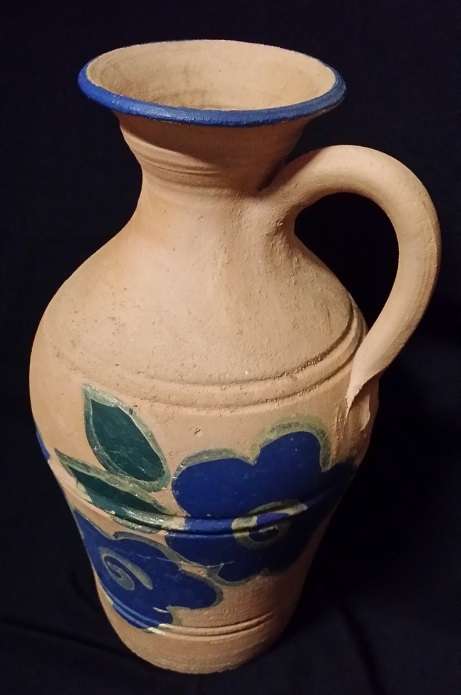 LARGE ORNAMENTAL DECOR VASE JUG 36 CM