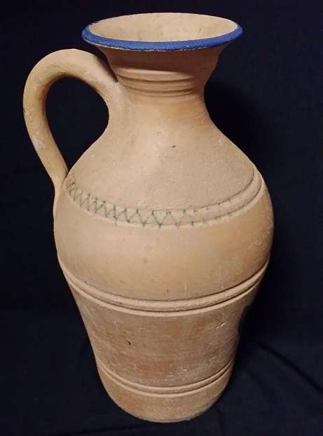 LARGE ORNAMENTAL DECOR VASE JUG 36 CM