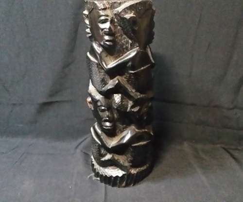 A  SOLID  AFRICAN WOOD CARVING