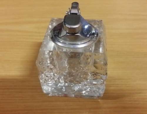 GLASS CASED LIGHTER