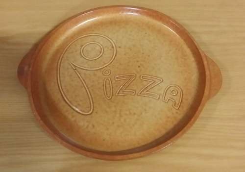 PIZZA PLATE MADE IN ITALY