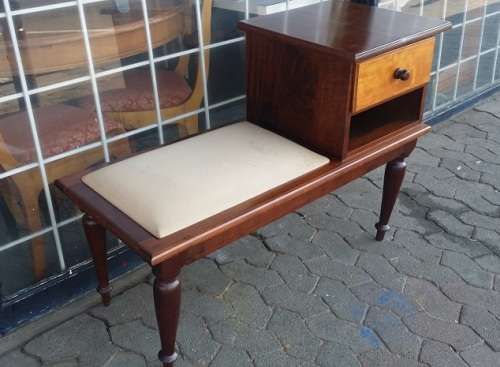 SOLID WOOD TELEPHONE TABLE