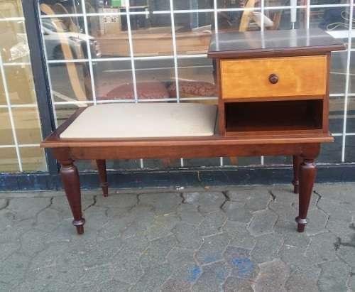 SOLID WOOD TELEPHONE TABLE