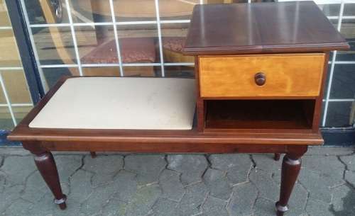 SOLID WOOD TELEPHONE TABLE