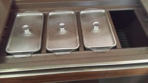 A HOSTESS TROLLEY WARMER