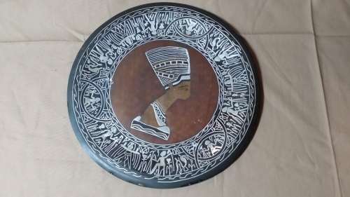ROUND COPPER EGYPTIAN PLATE