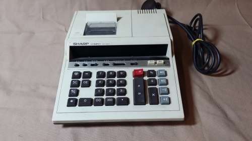 SHARP ELECTRIC ADDING MACHINE