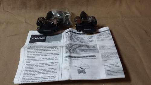 SET OF 2 PD M 505 SHIMANO PEDALS