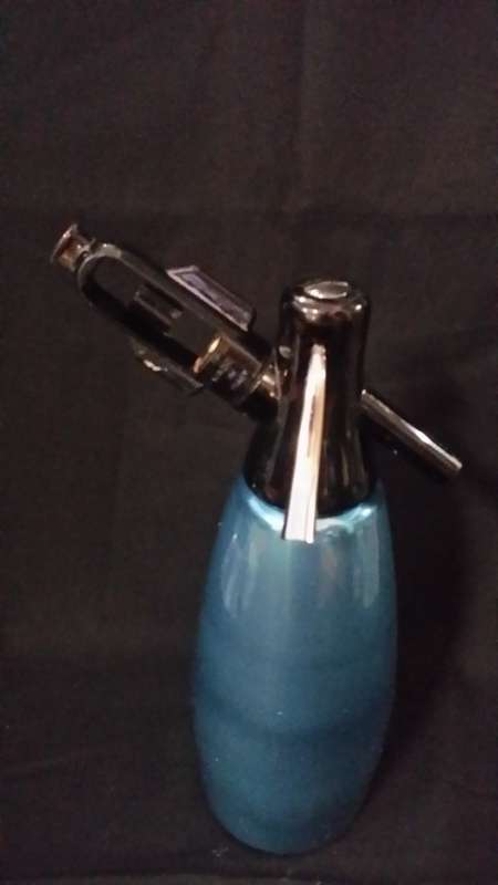 VINTAGE AUTOSELTZ GIMAS   SODA SYPHON  MADE IN ITALY