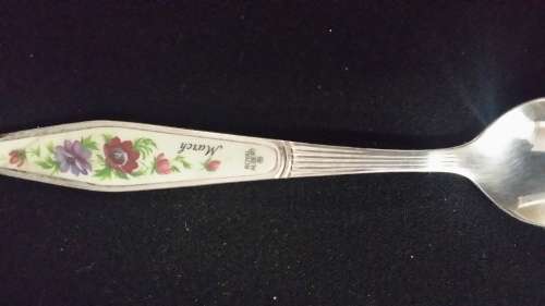 ROYAL ALBERT SILVER PLATED  TEASPOON