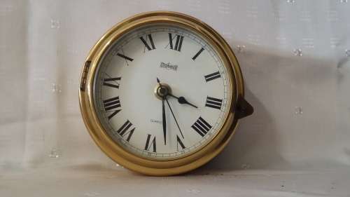 BRASS STOCKBURGER CLOCK