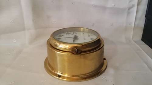BRASS STOCKBURGER CLOCK