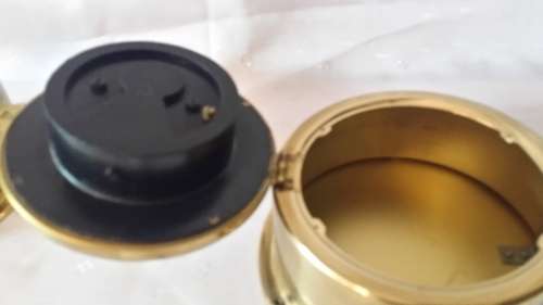 BRASS STOCKBURGER PRECISION BAROMETER