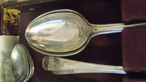 VINTAGE SHEFFIELD CUTLERY SET IN BOX 45 PIECE