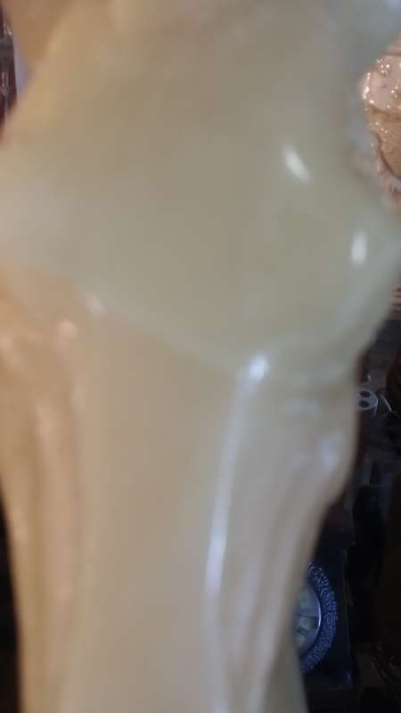 A MARVELOUS ONYX COMO ORIGINAL  HORSE HEAD STATUE