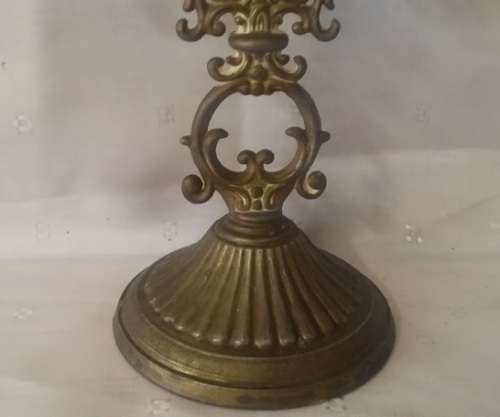 VINTAGE BRASS  CANDLE HOLDER