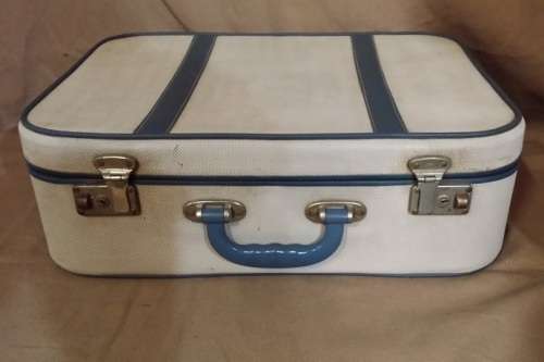 A VINTAGE SUITCASE