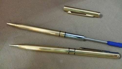 ZIPPO USA BALL POINT PEN AND PENCIL SET