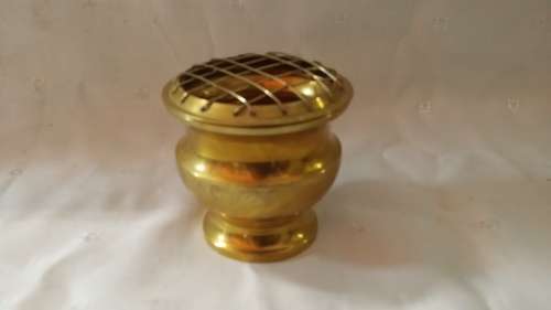 BRASS VASE