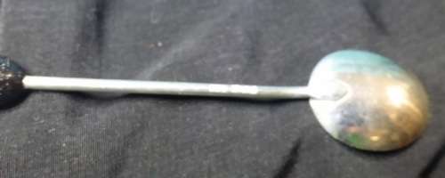 SET OF 4 SILVER TEA SPOONS HALLMARKED