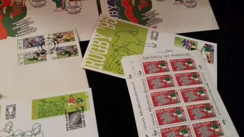 RUGBY WORLD CUP 1995 STAMPS