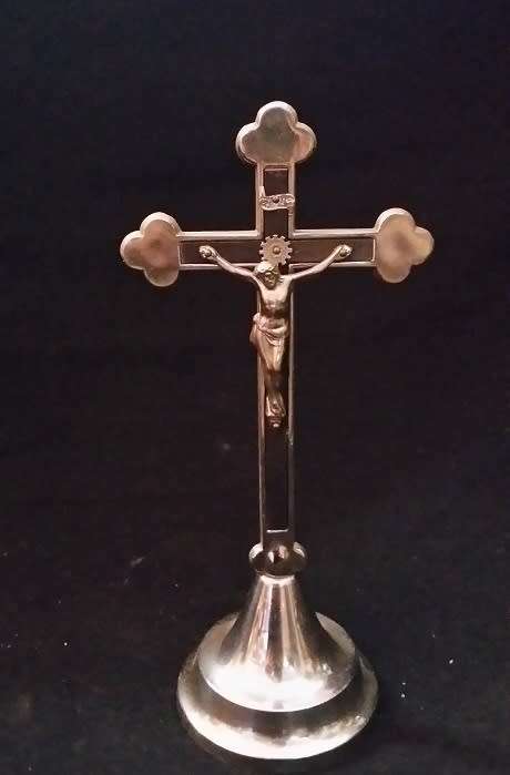 WEST GERMANY CRUCIFIX  CROSS 20 CM  X 9 CM