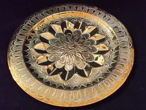 BRASS WALL PLATE 24 CM