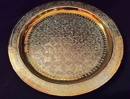 BRASS WALL PLATE 30 CM
