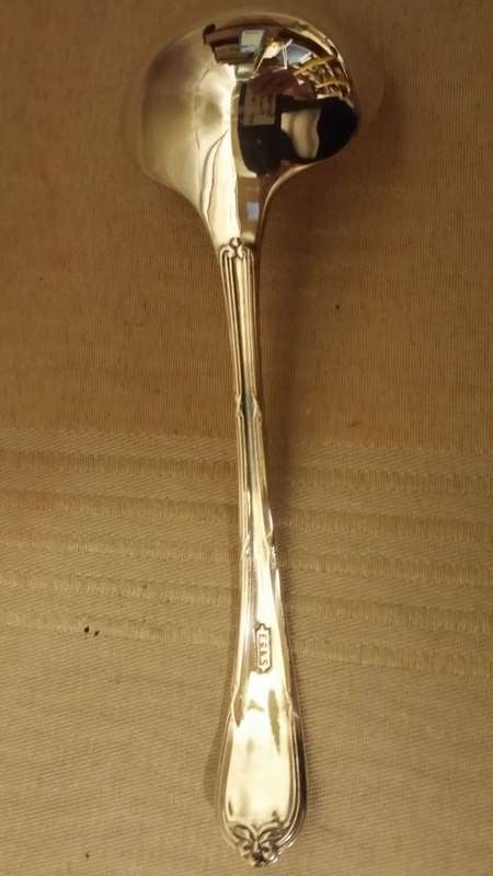 SILVER PLATED EPNS SUGAR SPOON .