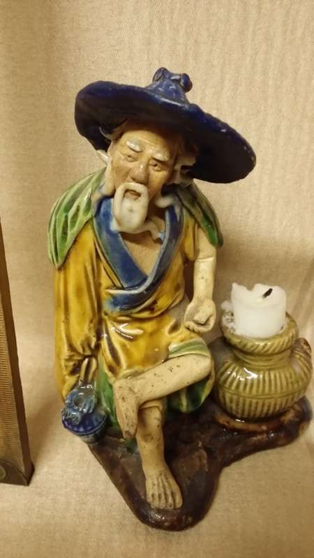 ORIENTAL FIGURINE ORNAMENT