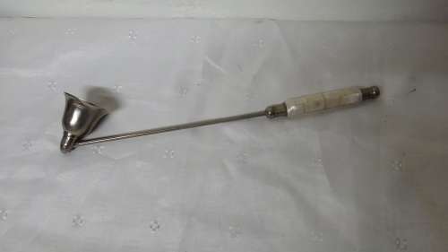 MOTHER OF PEARL INLAY CANDLE SNUFFER