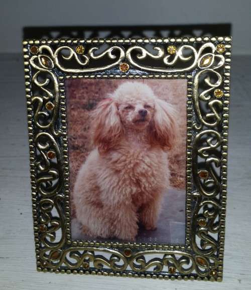 METAL PHOTO FRAME 12 X 9 CM