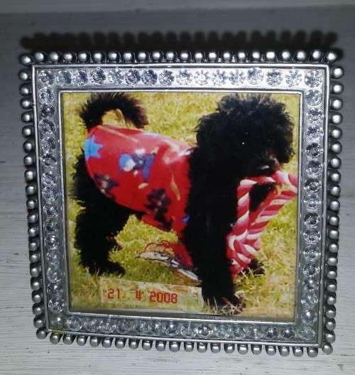 METAL PHOTO FRAME 10 X 10 CM