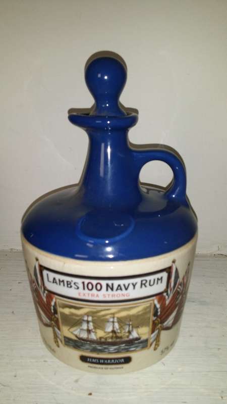 LAMBS 100 NAVY RUM DECANTER