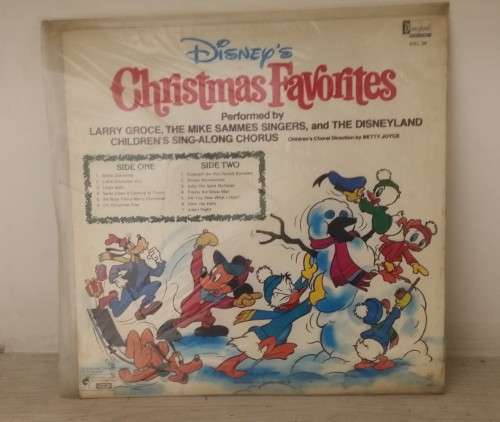 LP VINYL RECORD - DISNEYS CHRISTMAS FAVORITES