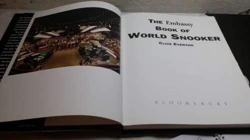 THE BOOK ON WORLD SNOOKER