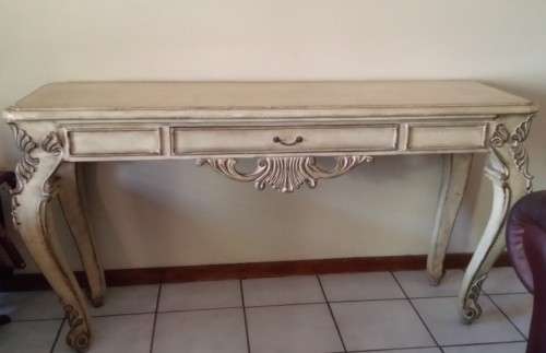 FRENCH COLONIAL  CONSOLE TABLE 165 cm L X 57 cm  W X 88 cm H / COLLECTION ONLY