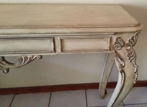 FRENCH COLONIAL  CONSOLE TABLE 165 cm L X 57 cm  W X 88 cm H / COLLECTION ONLY